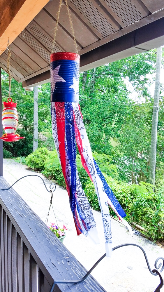 patriotic windsock