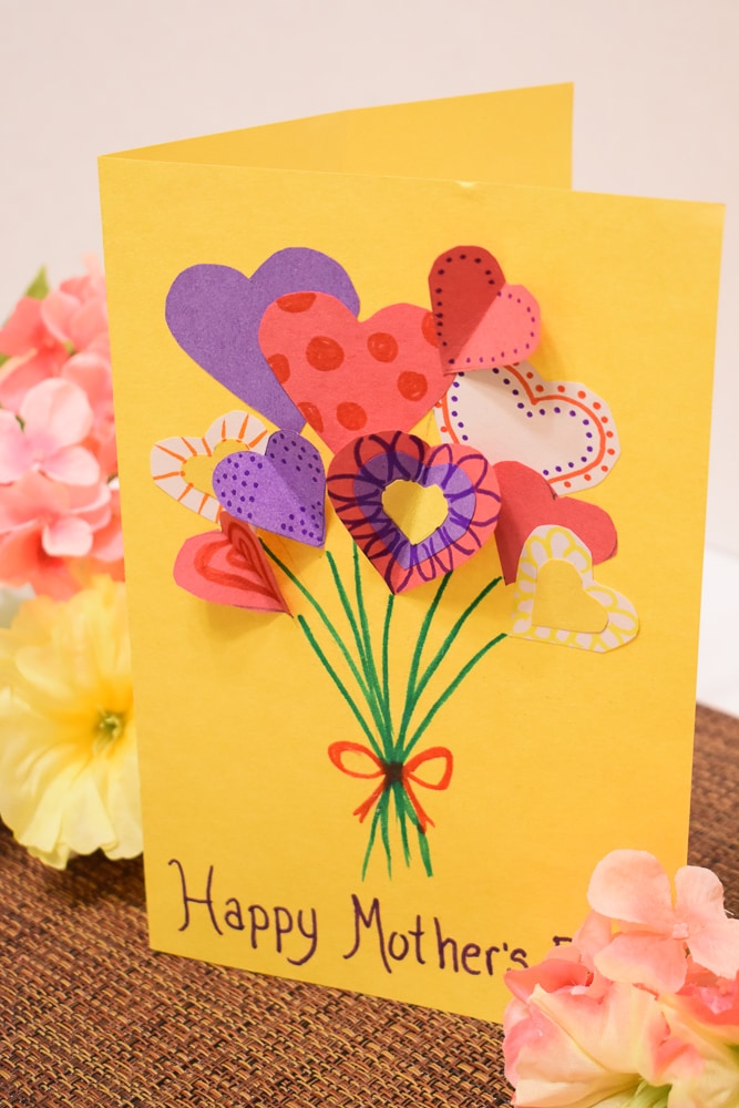 DIY mothers day card