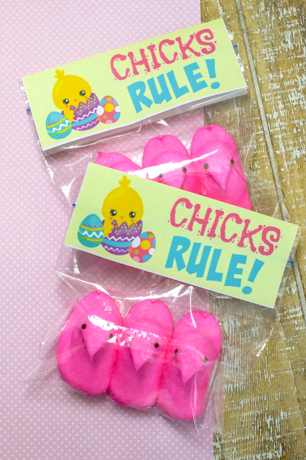 Cute Easter Treat Bag Toppers Free Printable