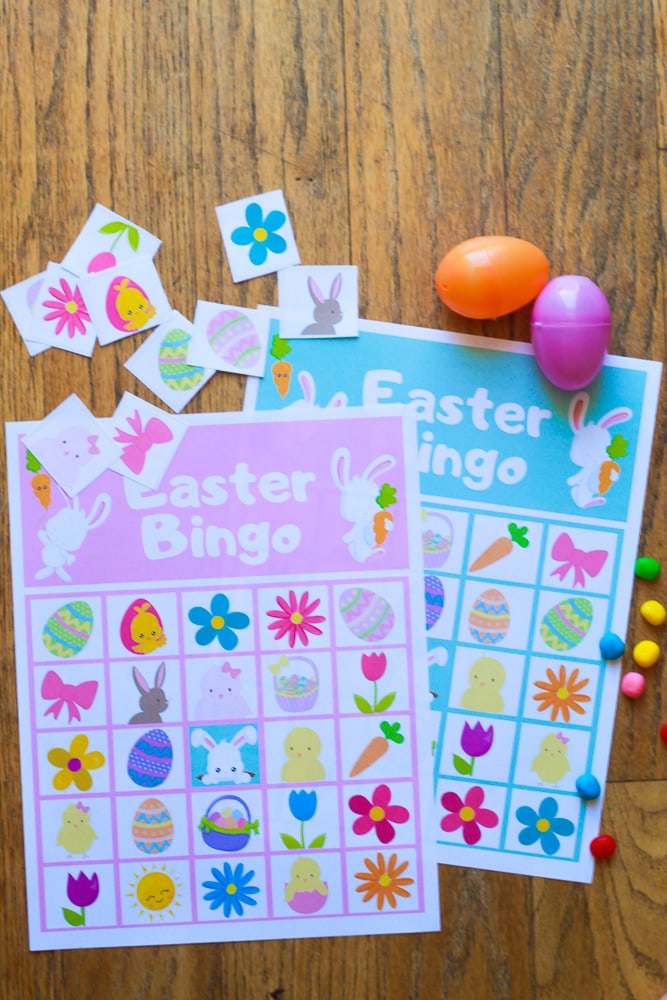 Easter bingo game
