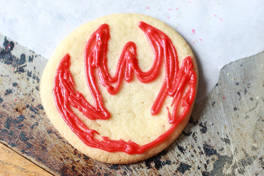 Game of Thrones Ice and Fire cookies