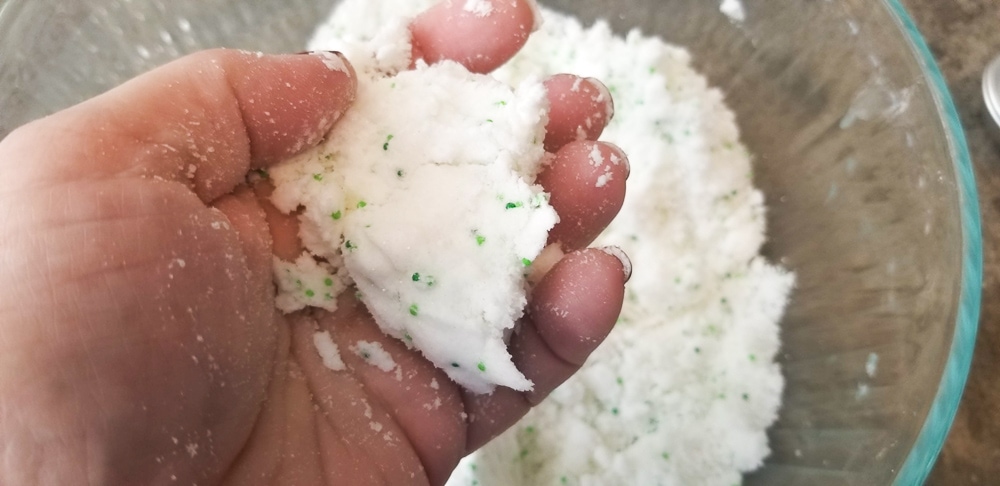 St. Patricks day bath bomb