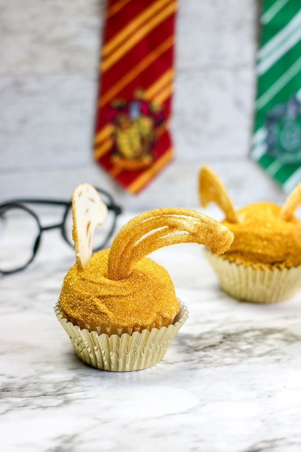 Easy Harry Potter Cupcakes