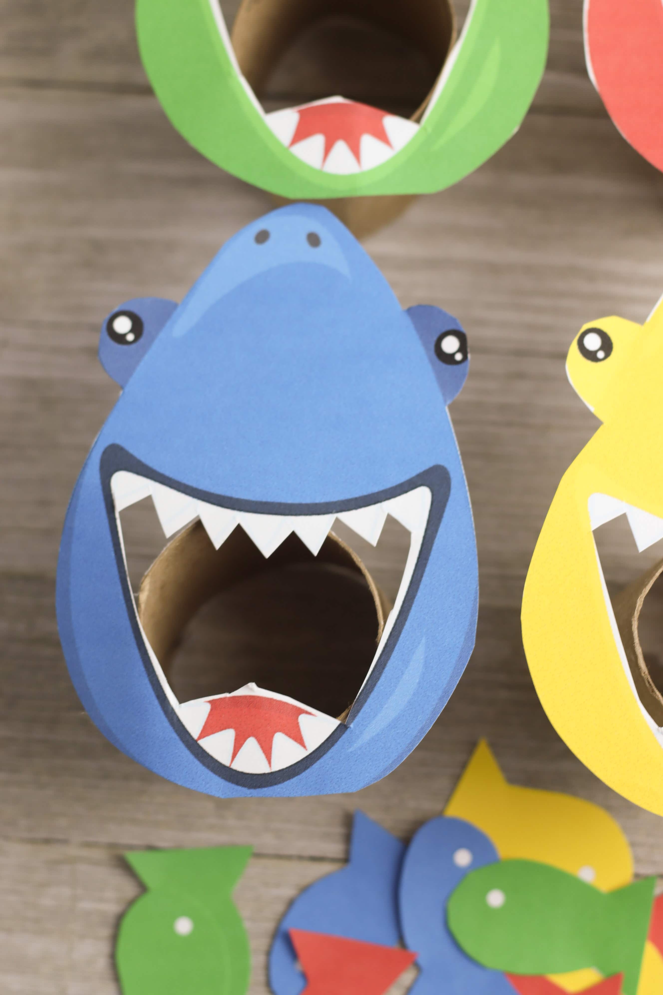 Feed the shark game for toddlers