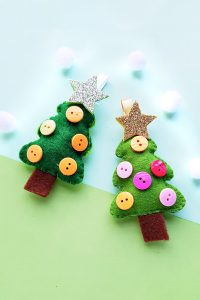 felt Christmas tree craft