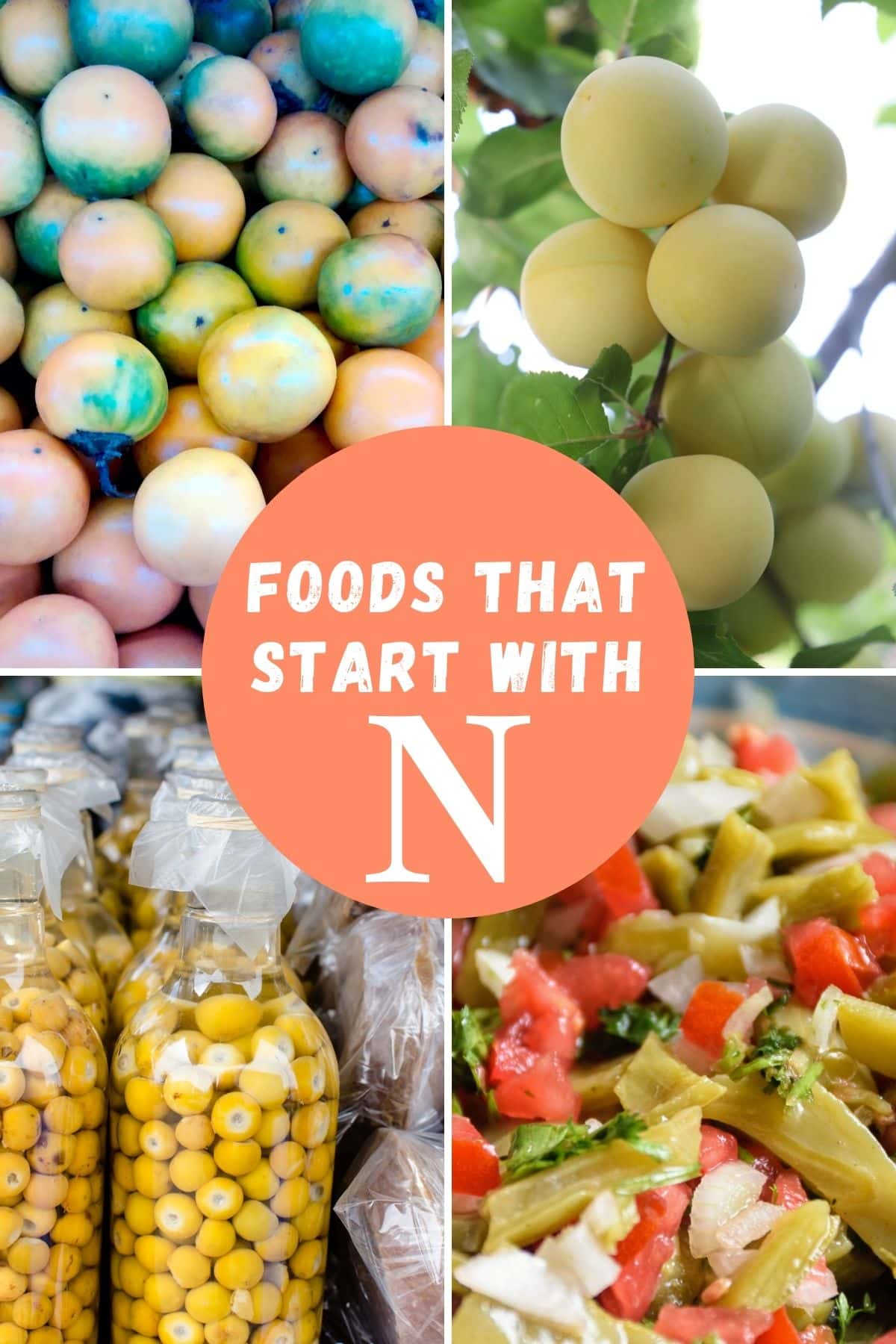 Foods starting with N