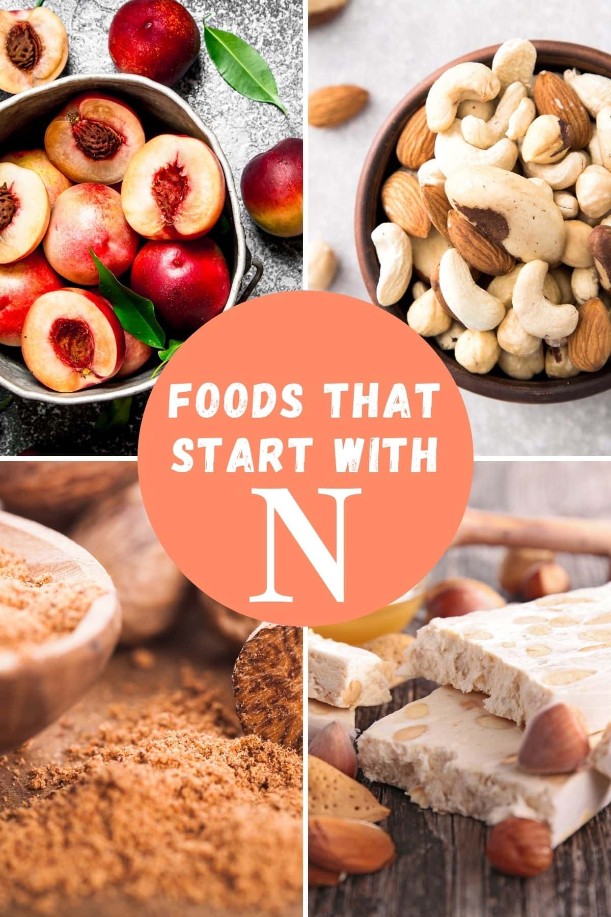 Foods that start with N