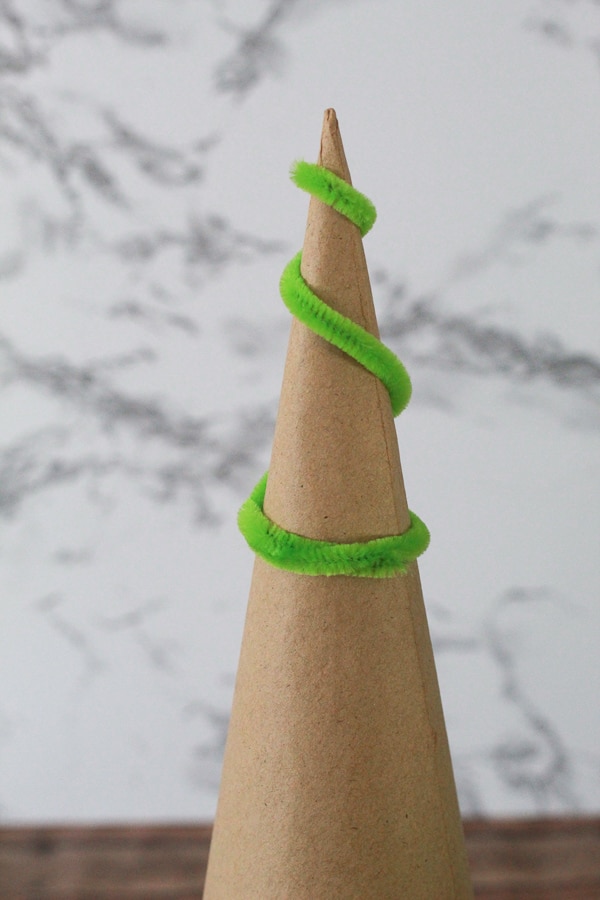 grinch christmas tree craft