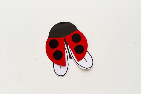ladybug corner bookmark