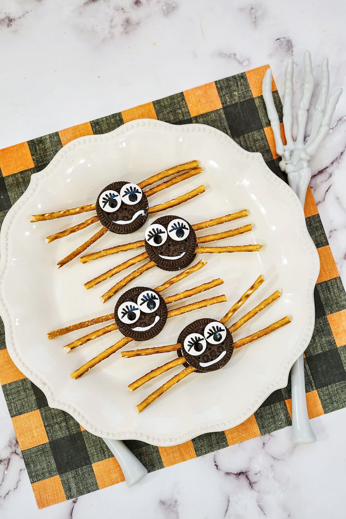 oreo spider cookies