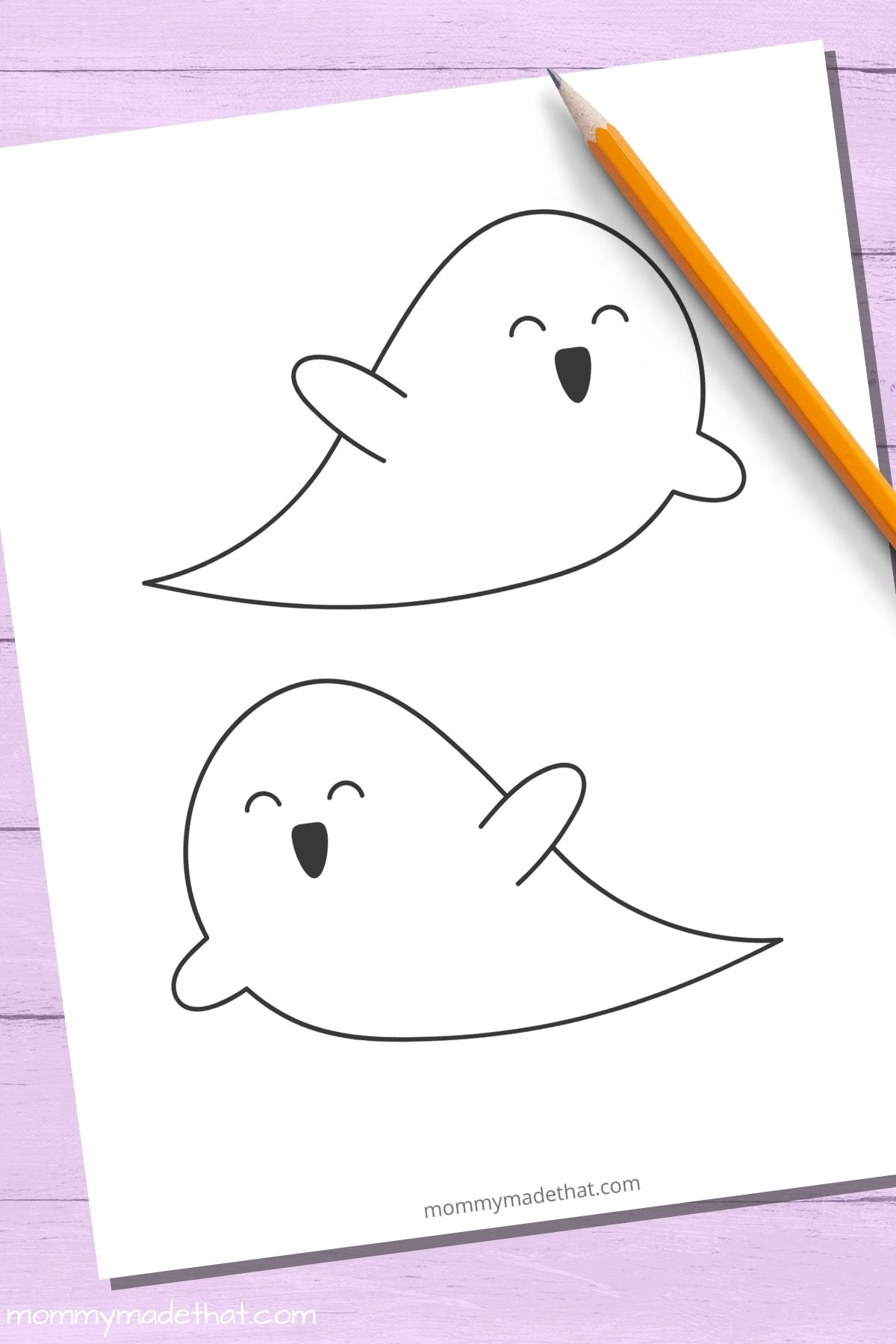 cute ghost templates