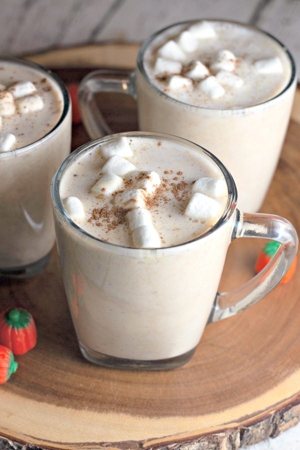 Cup of Pumpkin spice hot chocolate