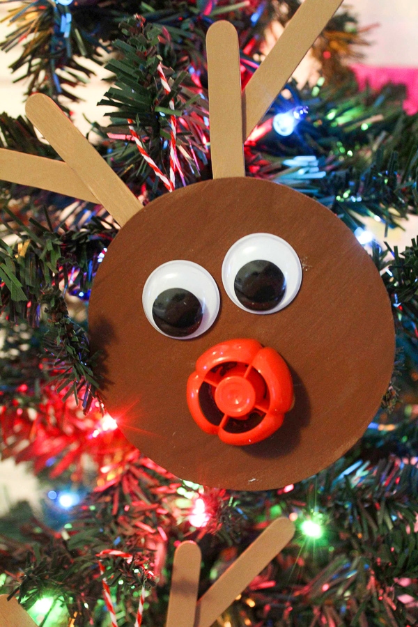 rudolph ornament craft