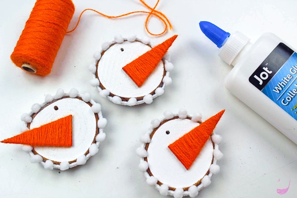 snowman ornament craft